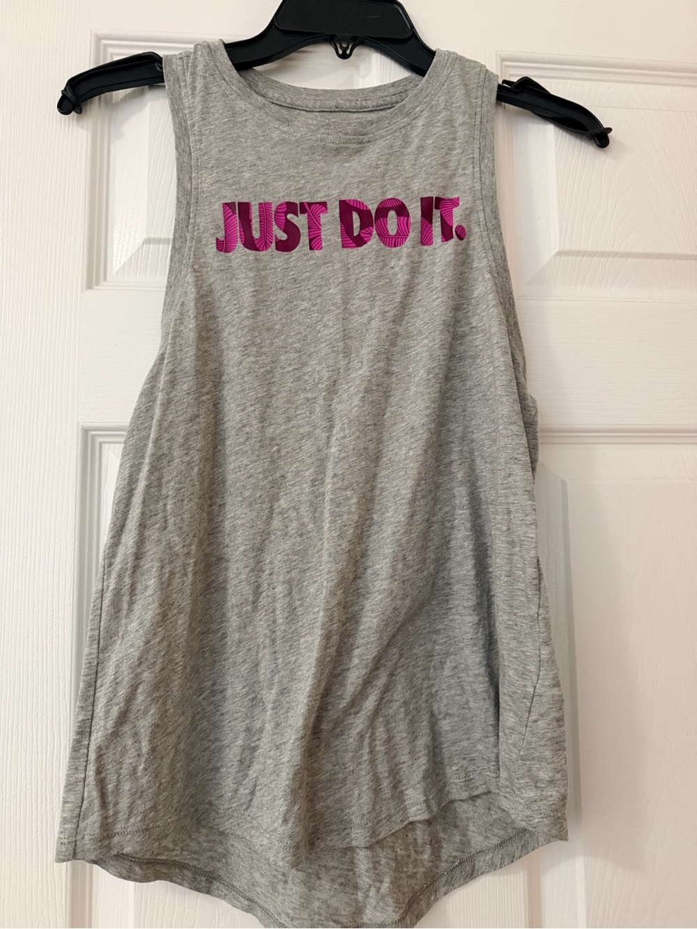 Women’s Nike 'Just Do It' grey tank top